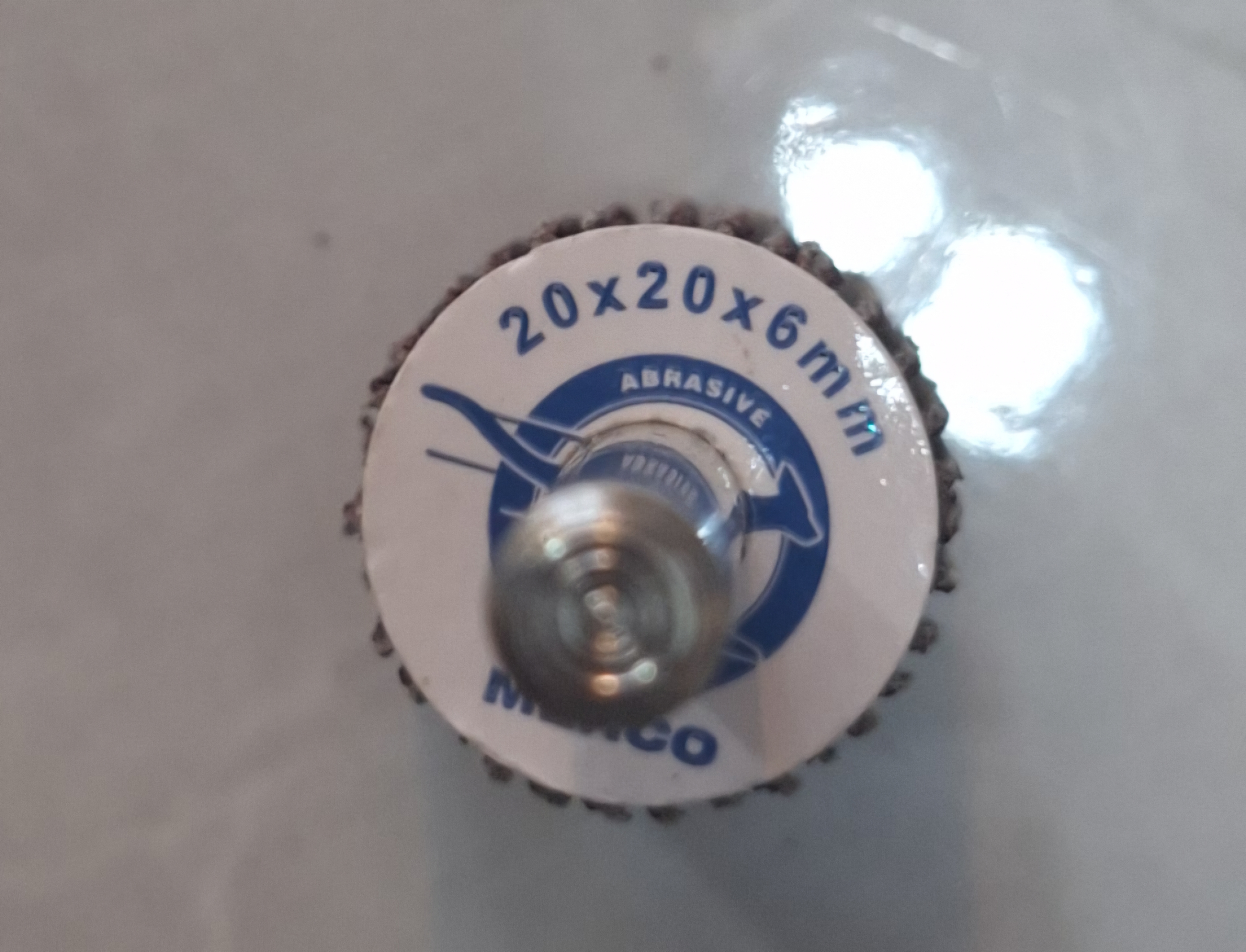 سمباده پرچمی سر دریلی  سایز 6*20*20 گرید 80