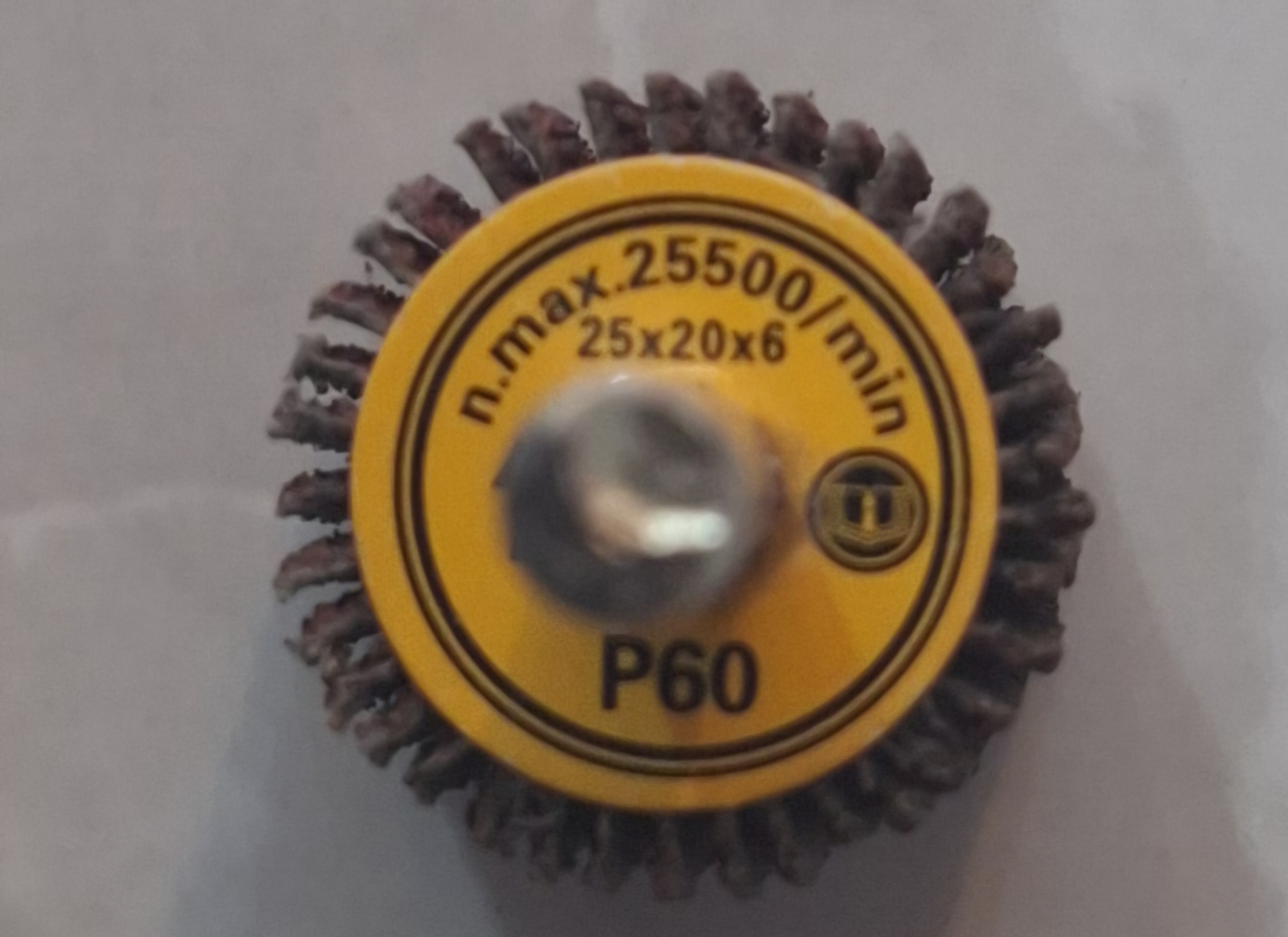 سمباده پرچمی سر دریلی سایز 6*20*25 گرید 60