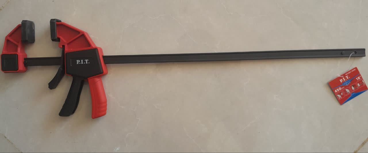 پیچ دستی فشاری ۳۰۰‌میلی متر برند P.I.T کد HCLQ01-0300